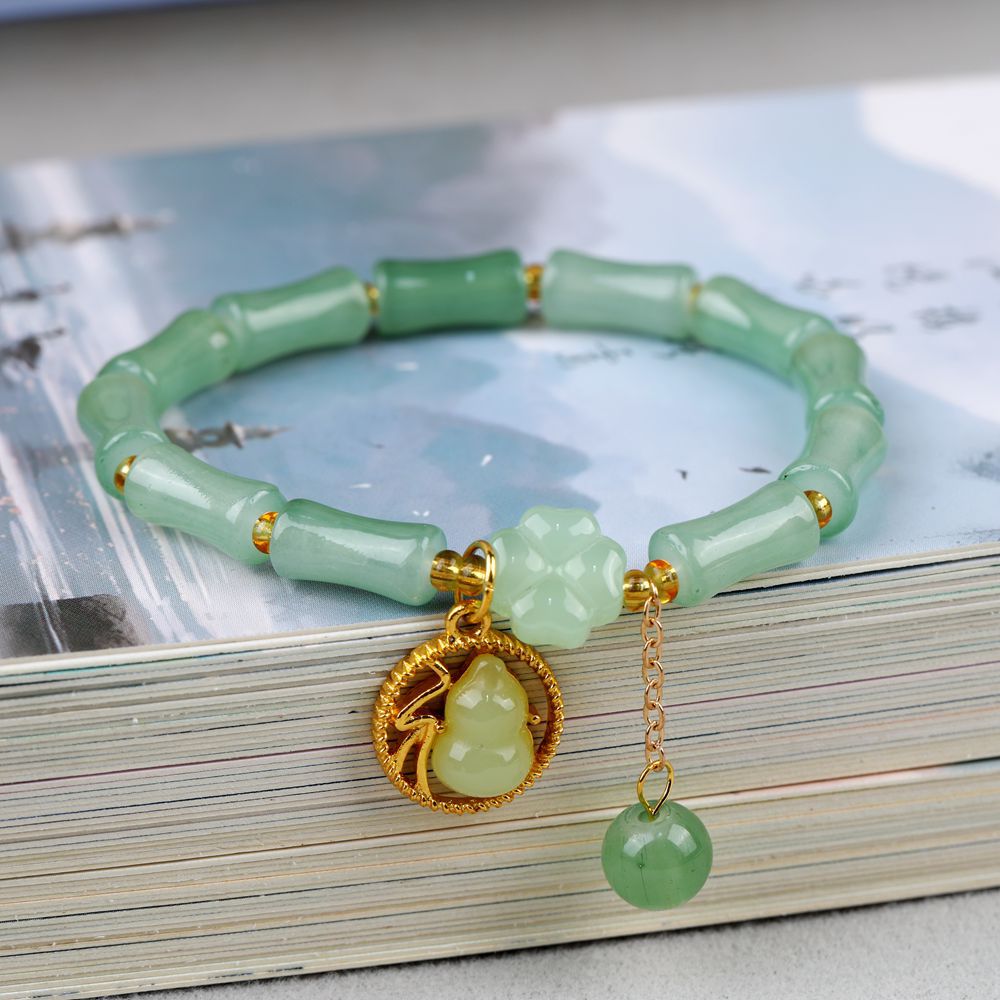 Lotus Seedpod Seed Vietnam Placer Gold Peace Bracelets