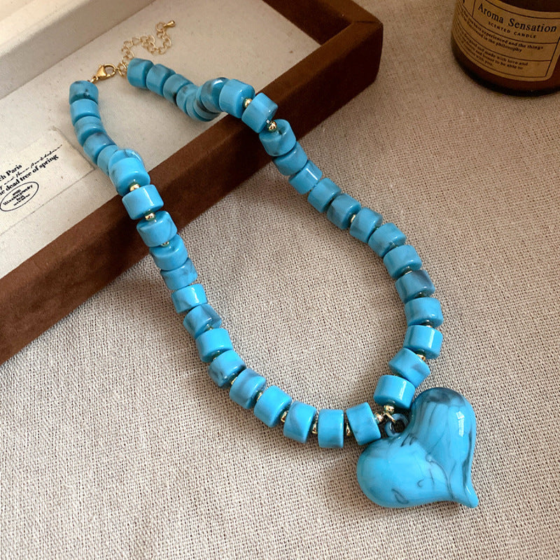 Dopamine Acrylic Beaded Sub Personality Light Luxury Bracelets