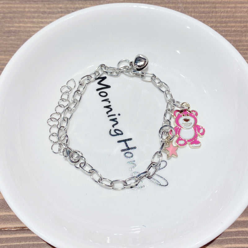 Bell Gift Cartoon Couple Stall Niche Bracelets