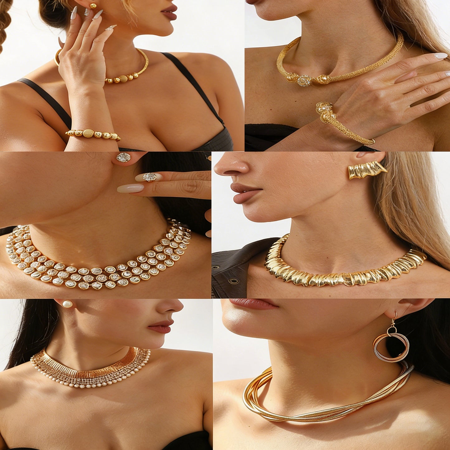 Wedding Versatile Imitation Pearl Short High-key Dignified Exquisite Necklaces