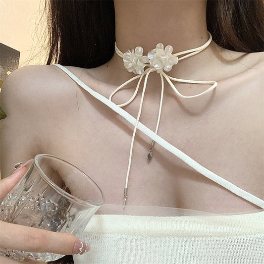 Vintage Super Fairy Strap Clavicle Chain Necklaces