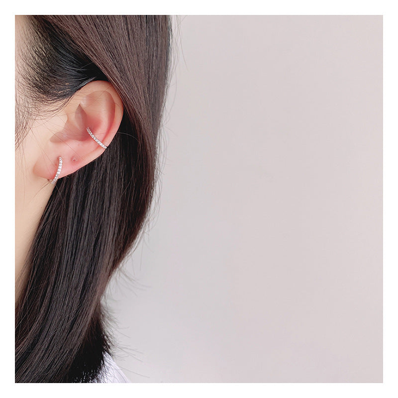 Female Simple Compact High Sense French Style Ear Clip