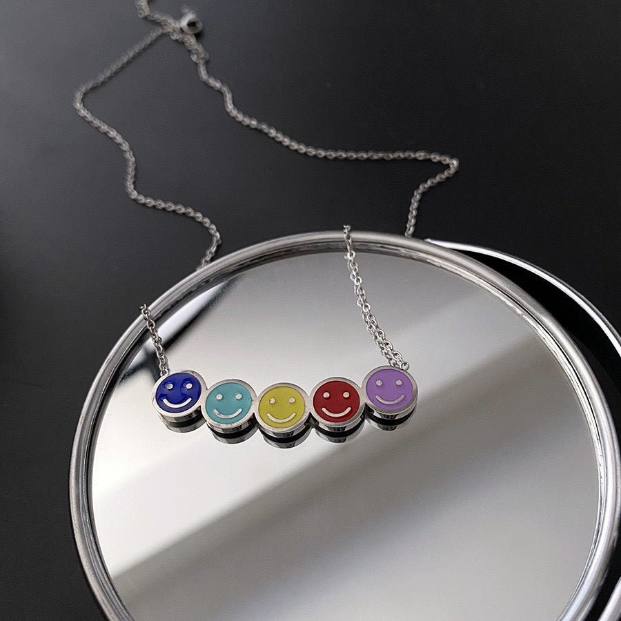 Country Simple And Elegant Small Color Necklaces