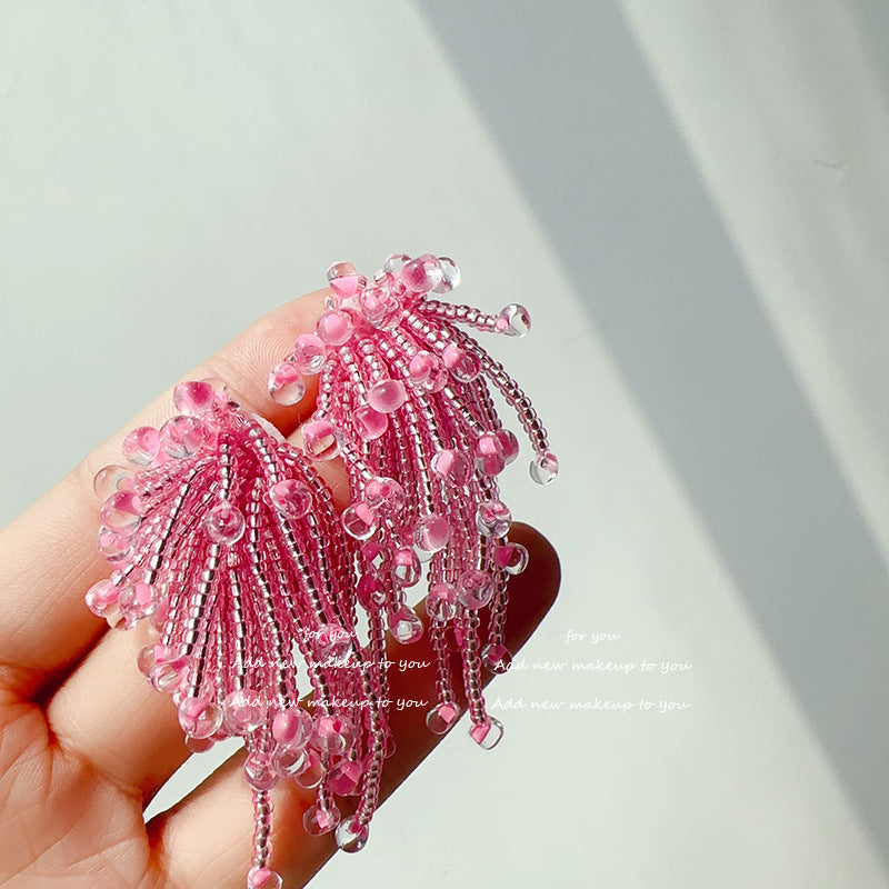 Waterfall Tassel Vitality Yuan Girlish Style Change Rings