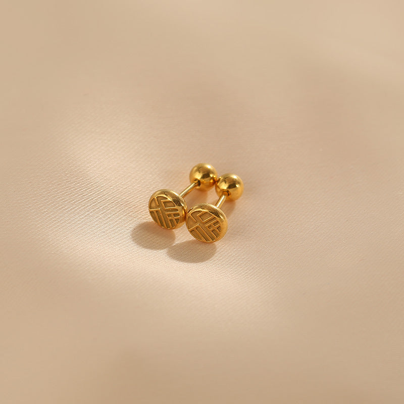 Gold Plating Color Retention Design Bath Sleeping No Need To Rings