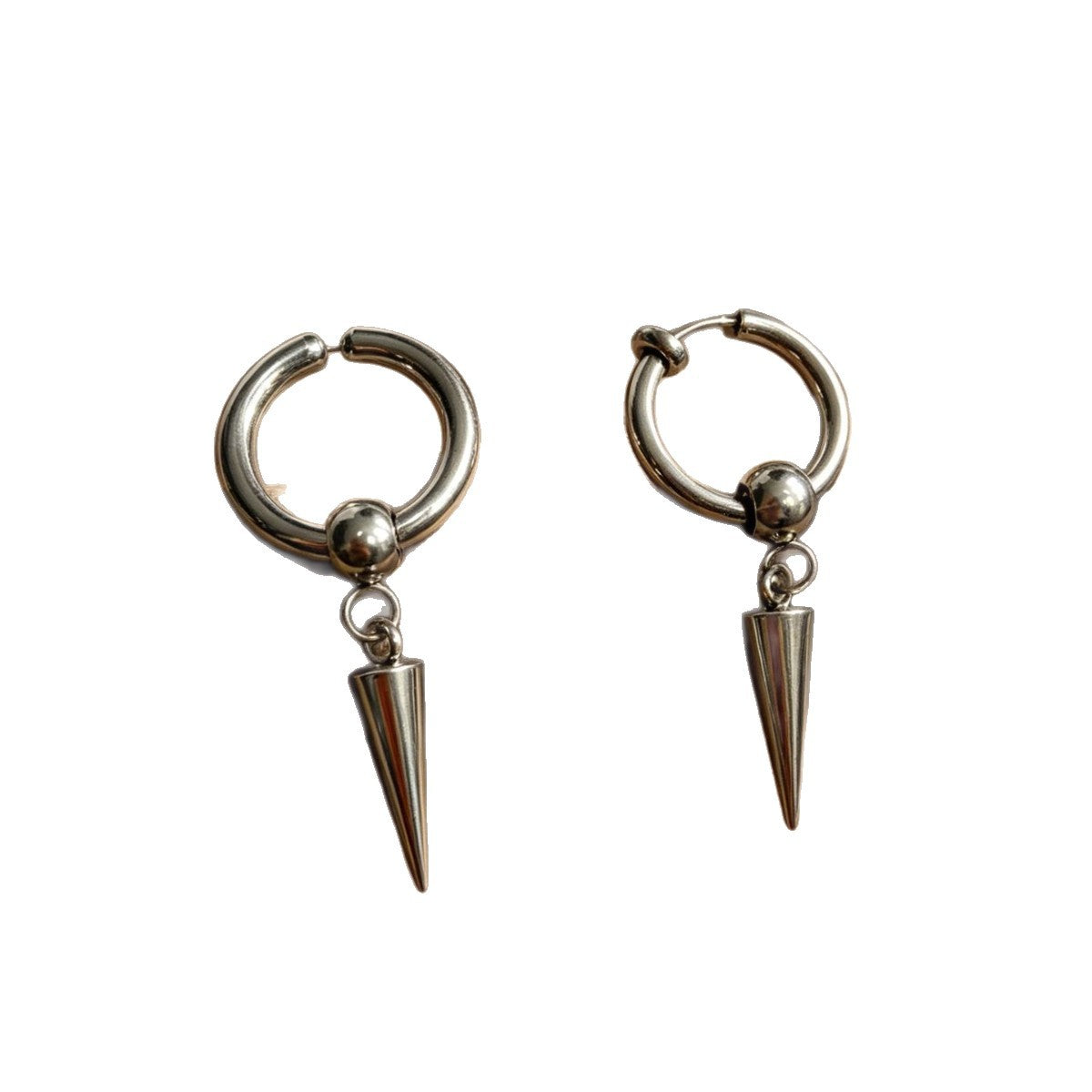 Women's & Men's Steel Trendy Cool Handsome Punk Ear Clip High-grade Rings
