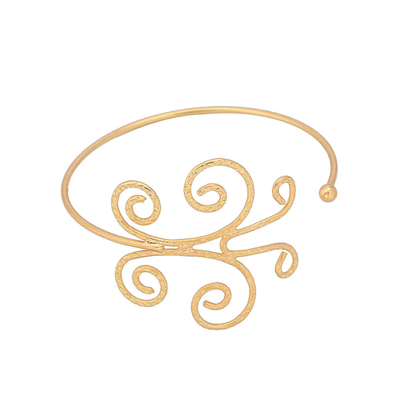 Fashion Pattern Hollow Armband Butterfly Geometric Bracelets
