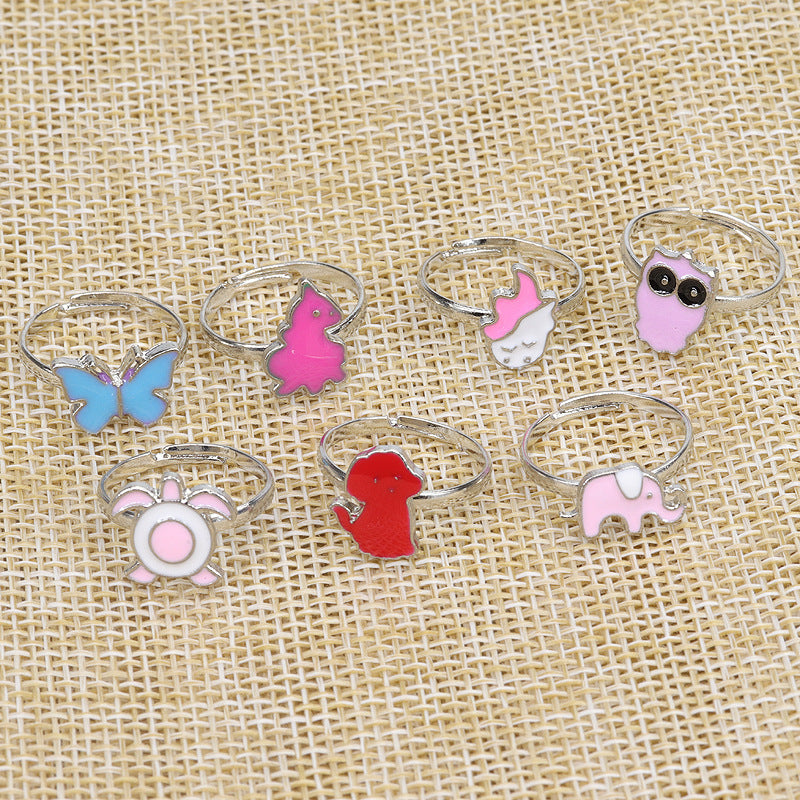 Children's Small Animal Soft Pottery Unicorn Mermaid Bracelets