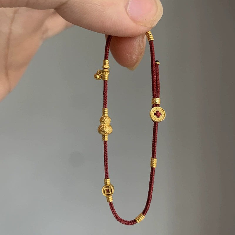 Women's Salt Ice Small String Rich Flower Fashionable Temperamental Good-looking Carrying Bracelet