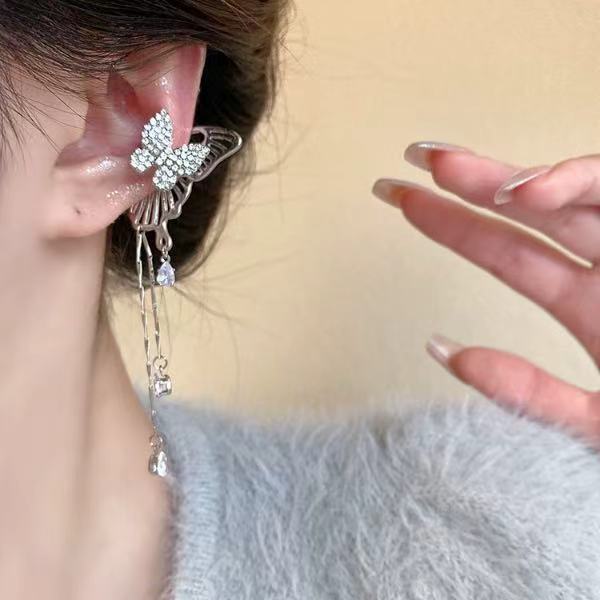 Women's Clip Light Luxury High-grade Niche Super Earrings