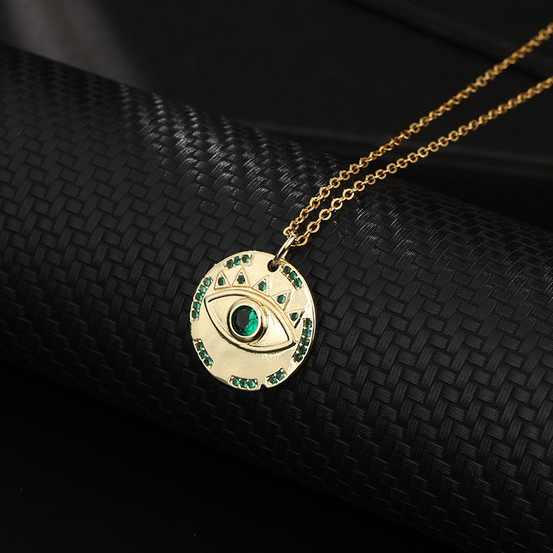 Fashion Devil's Eye Pendant Neck Accessories Necklaces