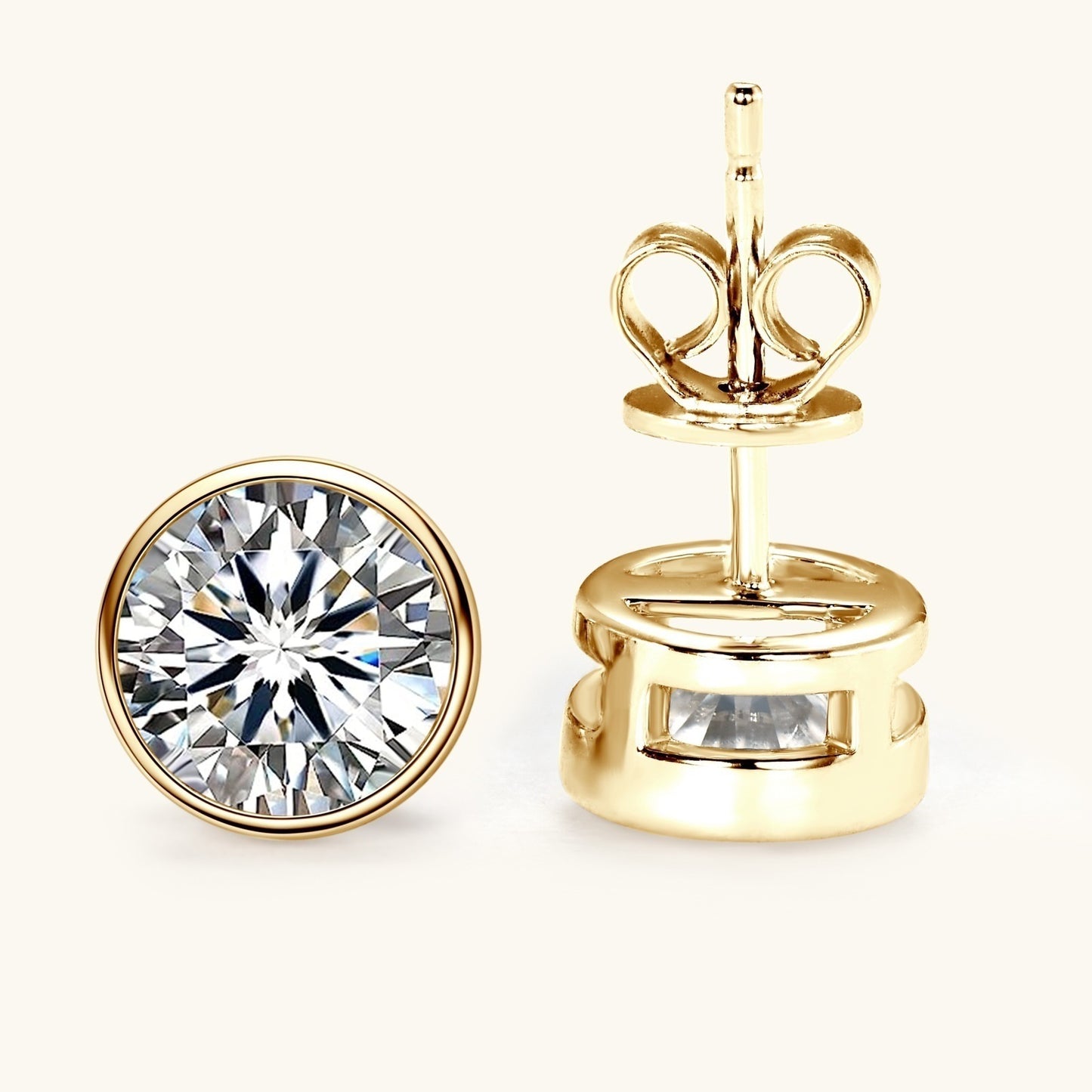 Men's Sier Ear Light Luxury High-grade Niche Female Stud Earrings