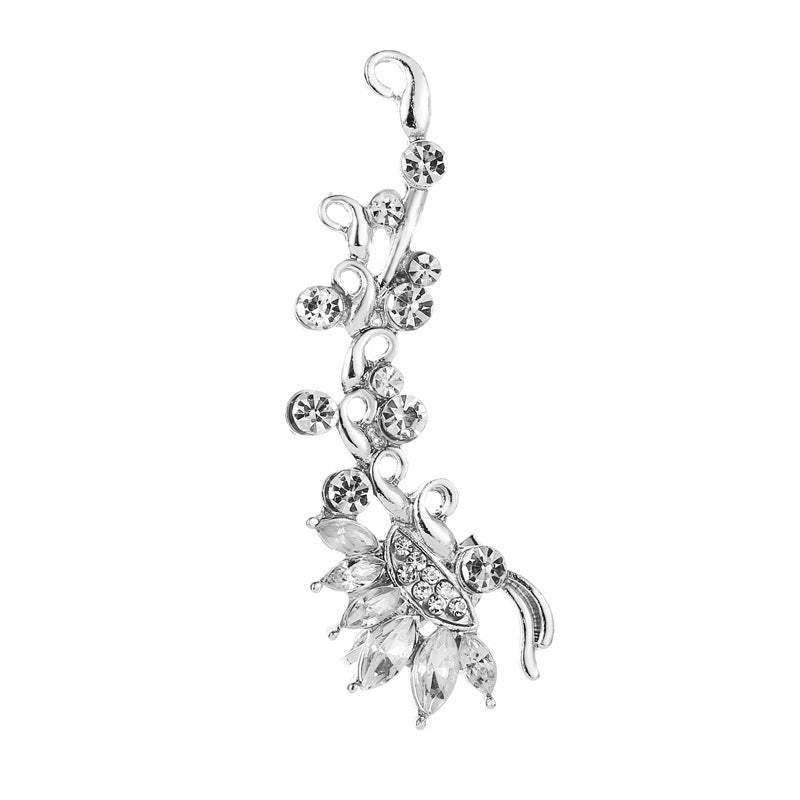 Temperament Butterfly Flower Single Hipster Catwalk Night Ear Clip
