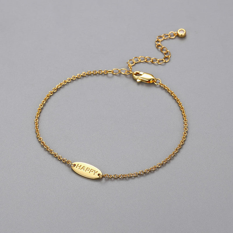 Women's Olive Fashion Casual Sports Style Everyday Joker Personality Bracelet