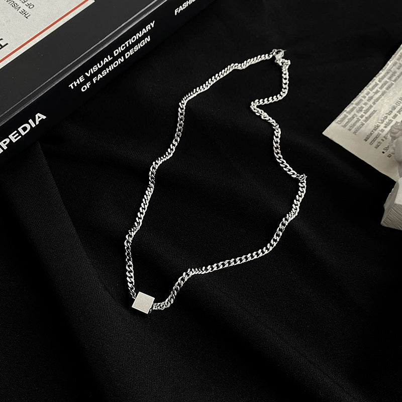 Women's & Men's Niche Design Trendy Clavicle Chain Simple Hip Hop Necklace