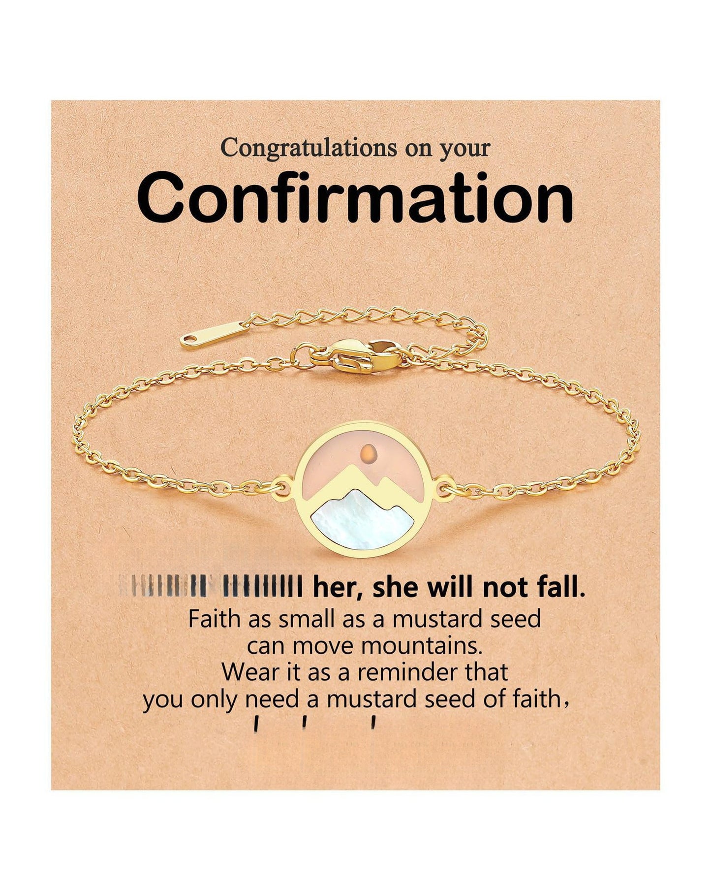 Women's & Men's Gold Vegetable Seed Stainless Steel Gold-plated Easter Gift Bracelet