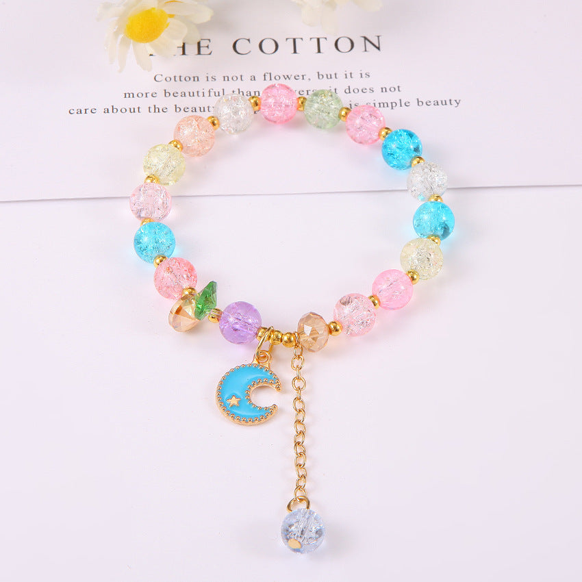 Bracelets Mori d'été simples et mignons pour enfants, Style féminin