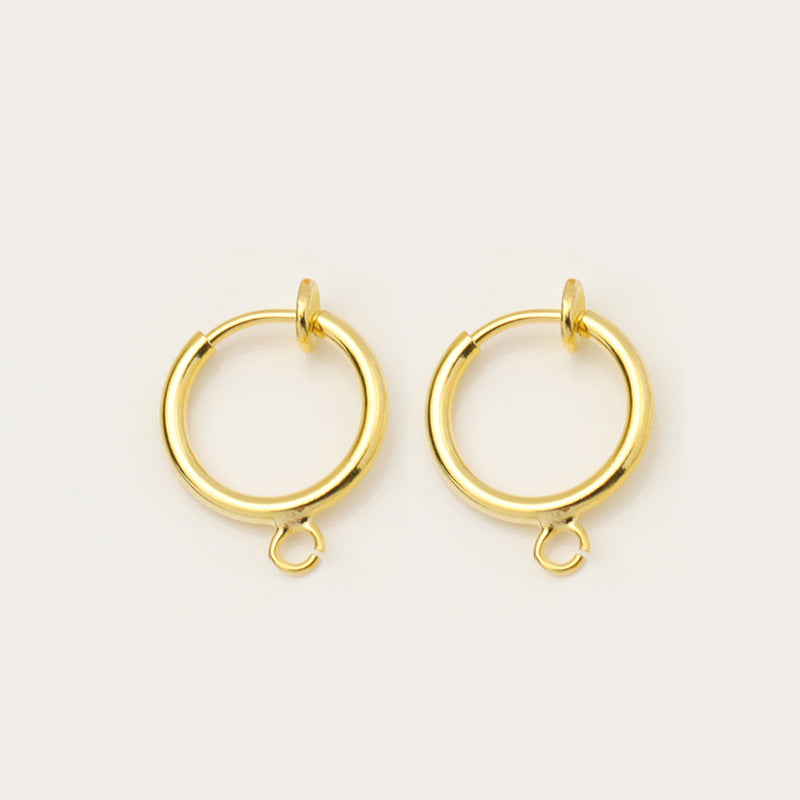 Korean Style Circle Personalized Simple Round Ear Clip