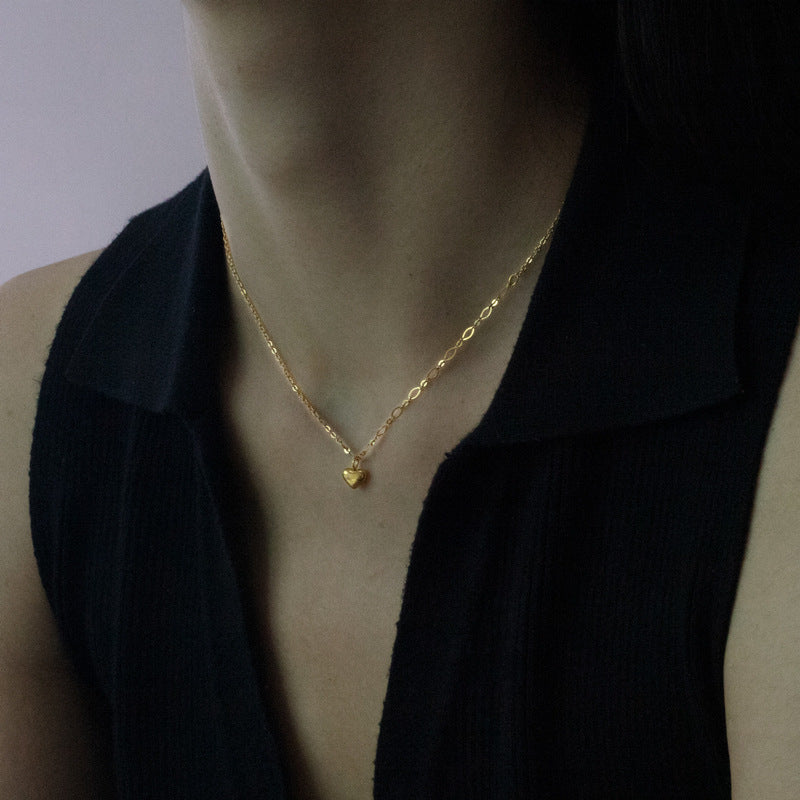 Luxury Titanium Steel Clavicle Chain Female Gift Necklaces