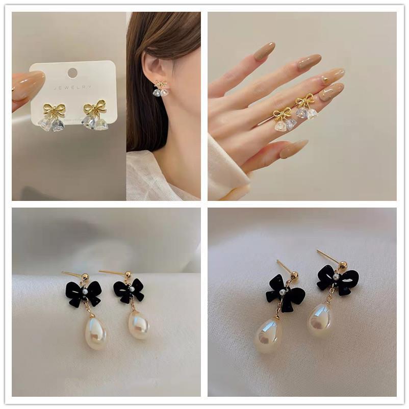 Women's Bow Tie Fashion Graceful Ear Ornaments Earrings