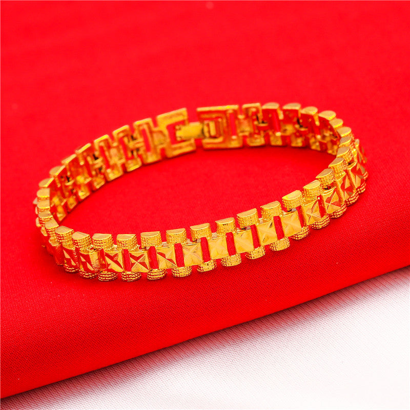 Live Imitation Gold Love Vietnam Sand Bracelets