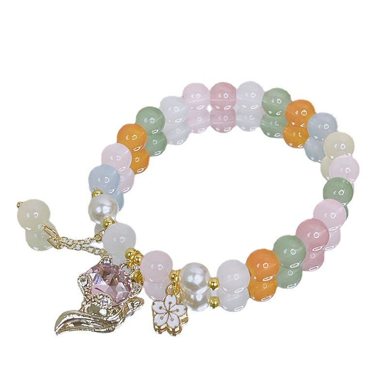 Female Simple Cute Beaded Stall Stationery Bracelets