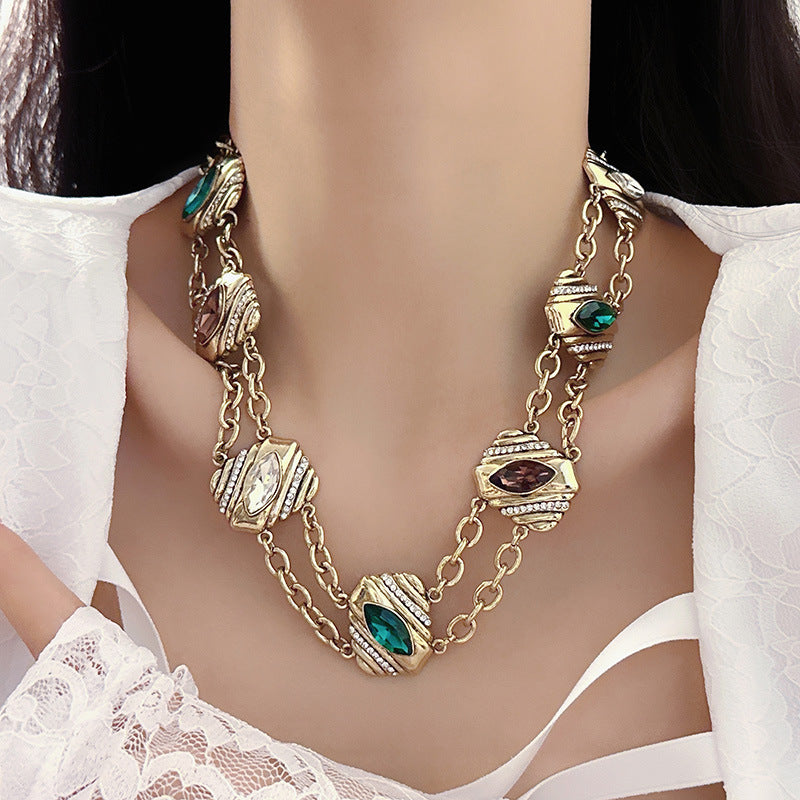 Palace Style Female Minority Fashion Personality Necklaces