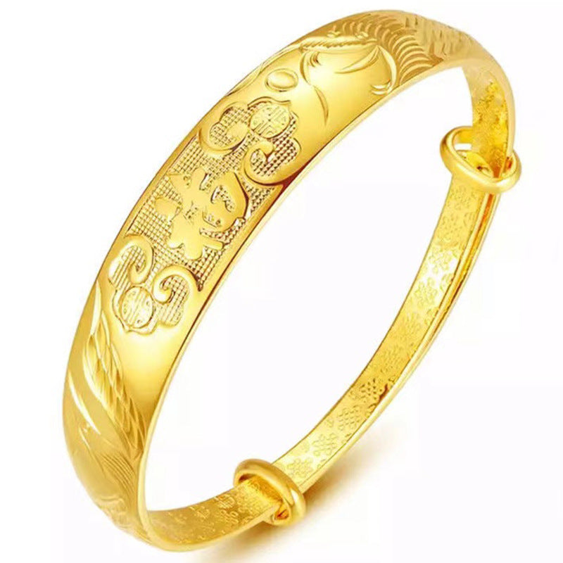Prosperity Brought The Dragon Phoenix Vietnam Placer Bracelets