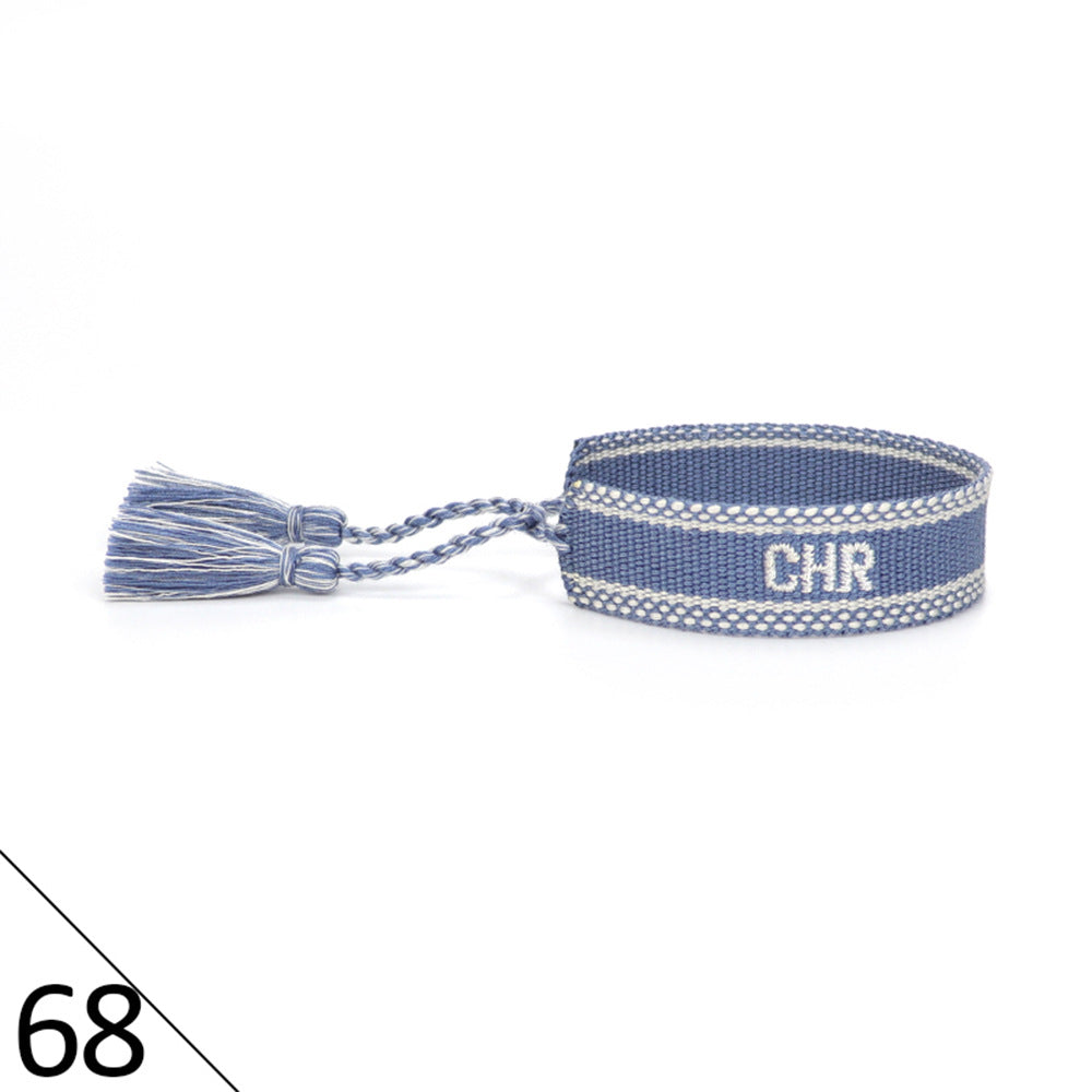 Hand Weaving Fashion Simple Wrist Strap Bracelets