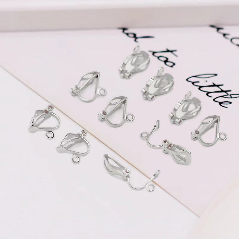 Triangle No Pure Copper Pierced Invisible Ear Clip