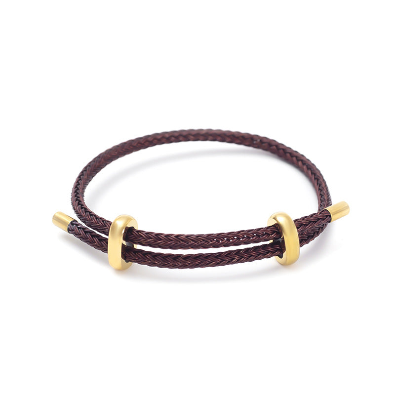 Wire Carrying Strap Couple Red Rope Transfer Beads Dragon Boat Bracelet