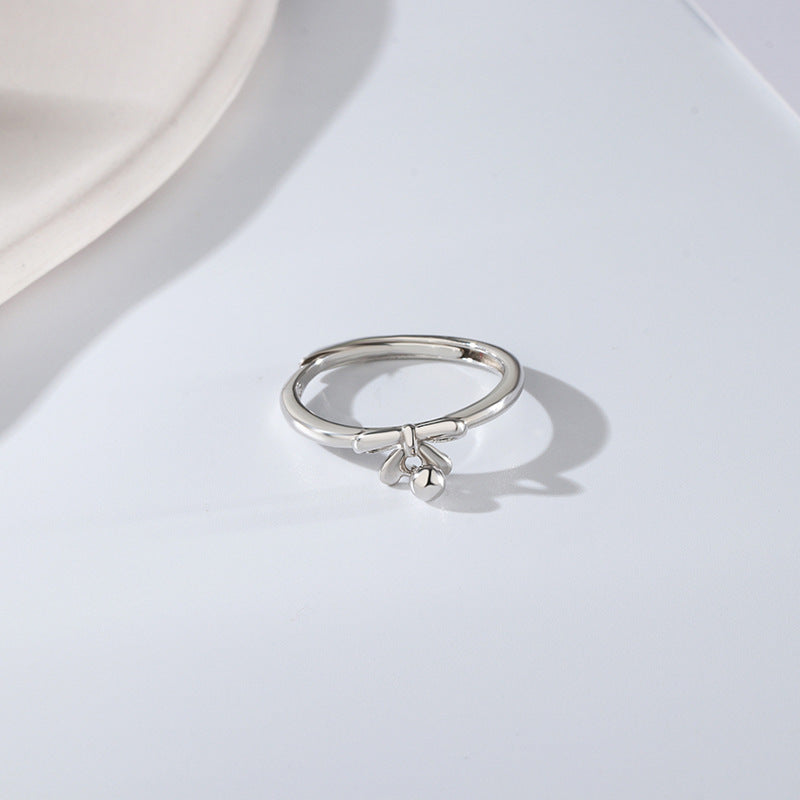 Bell Bow Simple Design Index Finger Rings