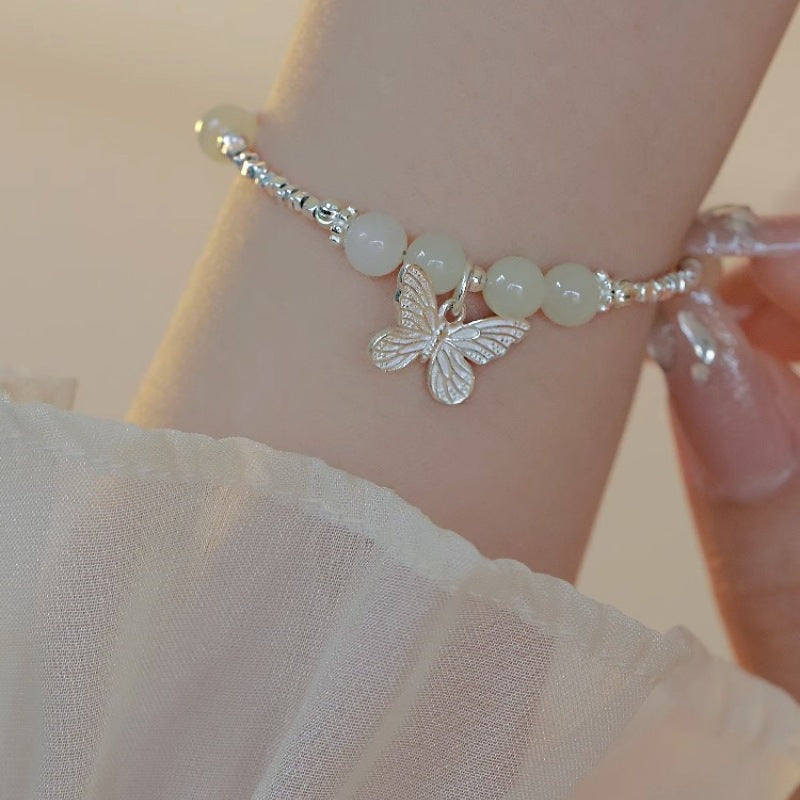 De Sier papillon Jade femme cadeau Bracelets