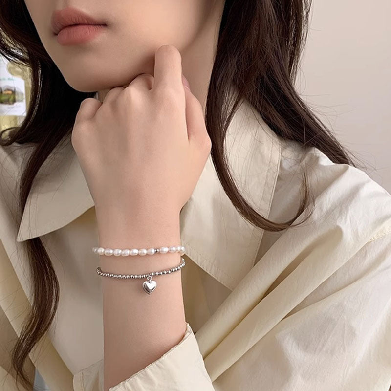 Minority Design Love Pearl Female Korean Bracelets