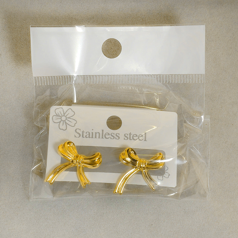 High-grade Fashionable Personalized Starfish Geometric Heart Shape Stud Earrings