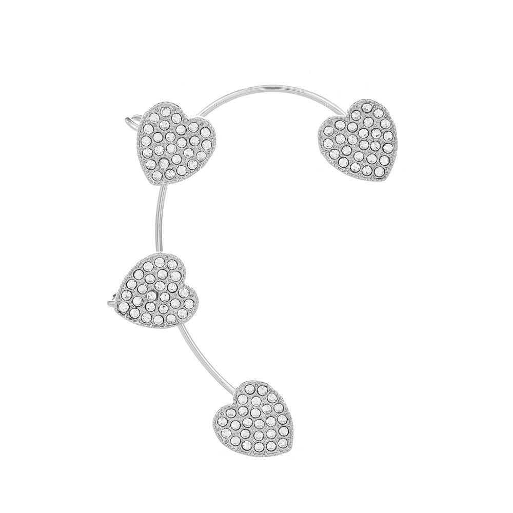 Women's Fairy Mori Style Diamond Butterfly Fashion Ear Clip