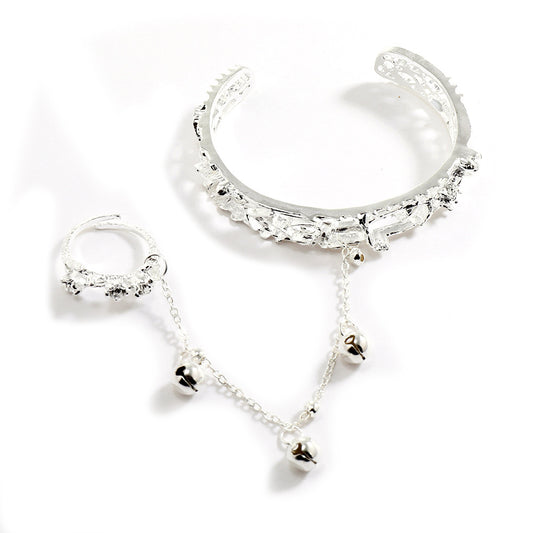 Fashion Hollow Open-end Female Minimalism Bell Bracelets