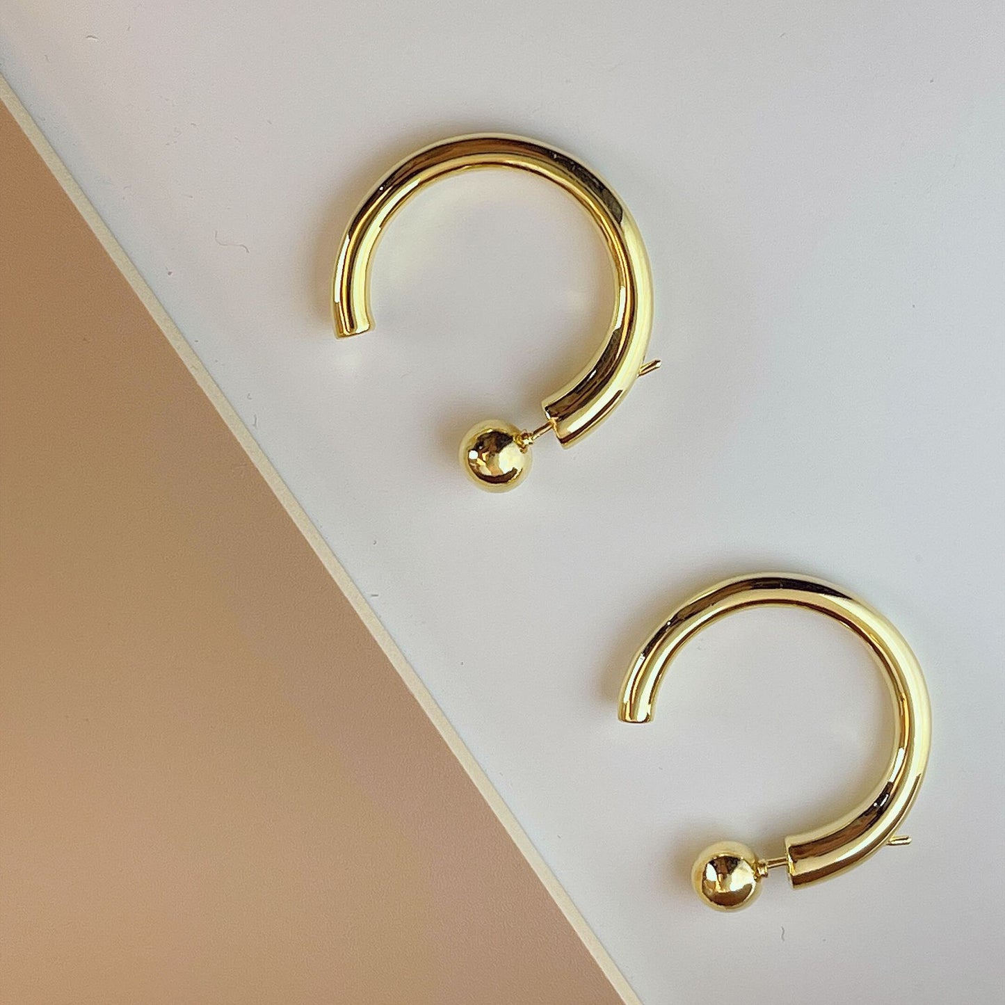 Simplicity Advanced Sensitive Surface Metal Hook Temperament Entry Lux Earrings