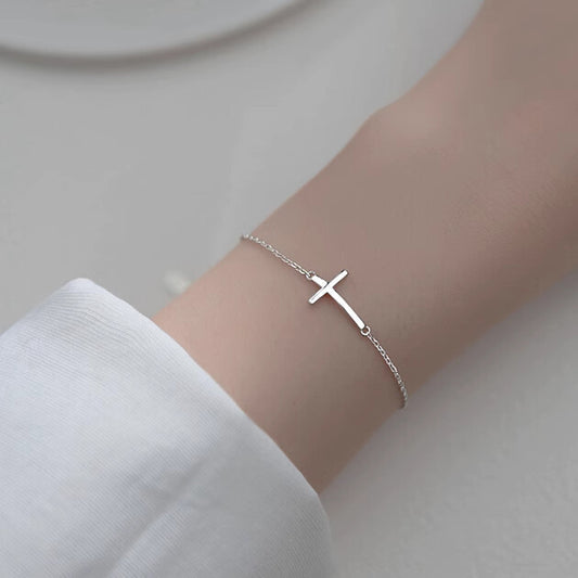 Cross Personality Hipster Geometric Wristband Gift Bracelets