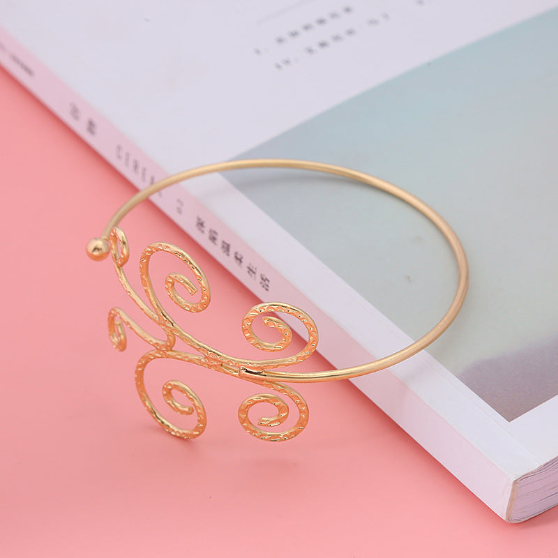 Fashion Pattern Hollow Armband Butterfly Geometric Bracelets