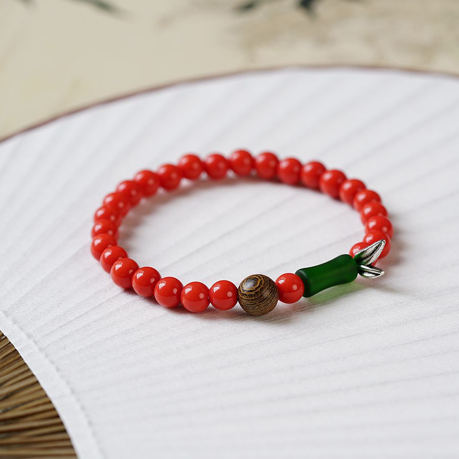 Bracelets chinois artistiques ethniques féminins Mori en céramique