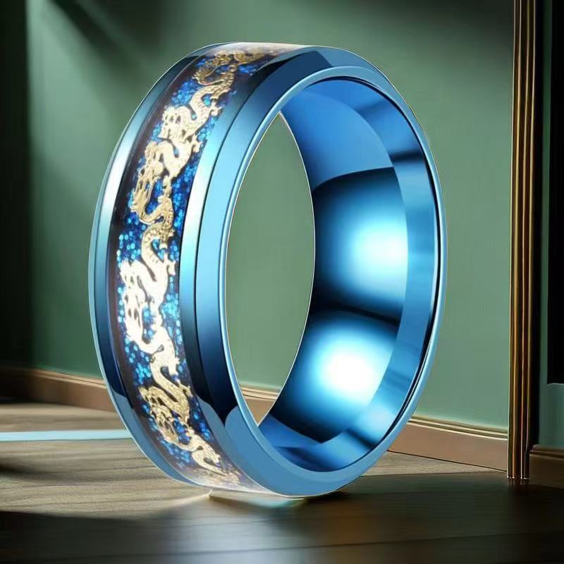 Men's Steel Cold Niche Female Trendy Minimalist Hip Ring