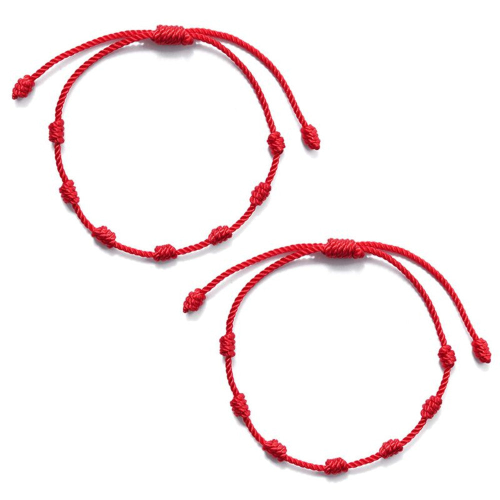 Simple And Elegant Hand-woven Adjustable Couple Bracelets