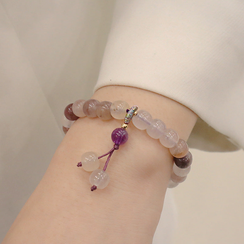 Violet Sweet Niche National Style Couple Bracelets