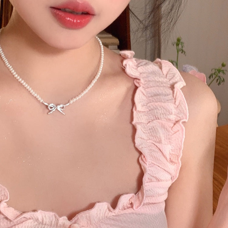 Butterfly Female Style Niche Design Clavicle Chain Personalized Simple Graceful Necklace
