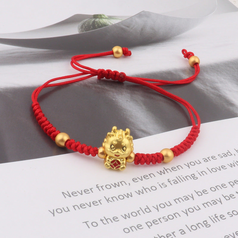 Bracelets de diffusion en direct Life Yuan Red Rope