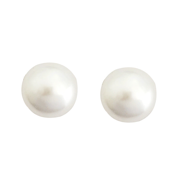 Simple Pearl Elegant Retro Style Sweet Earrings