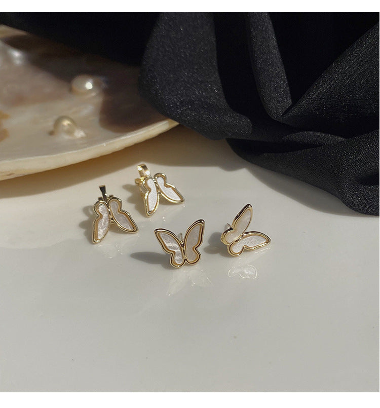 Mori Style Fake Fu Ancient Elegant Bow Ear Clip
