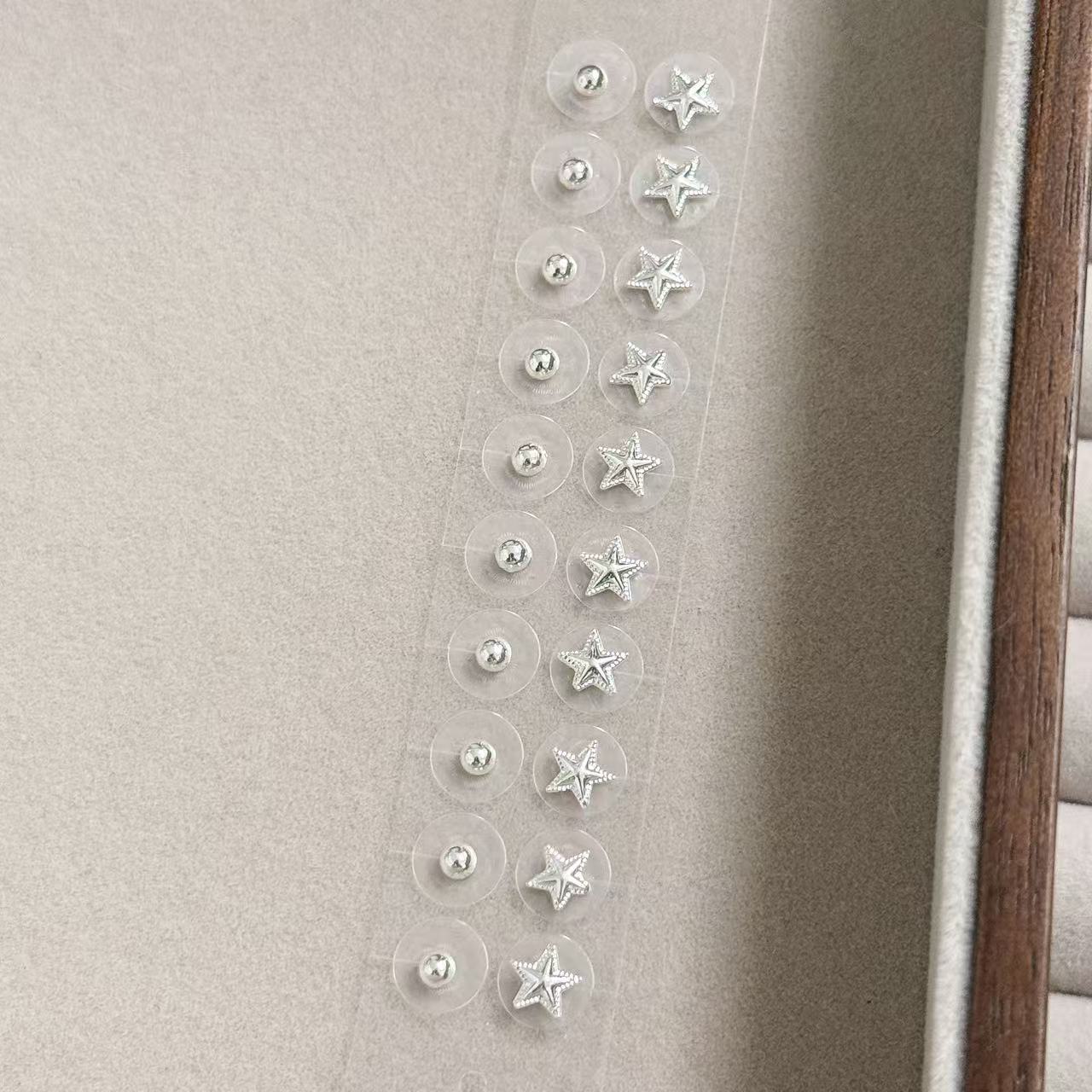 Transparent Crystal Auricular Point Sticker Beauty V-shaped Face Ear Clip
