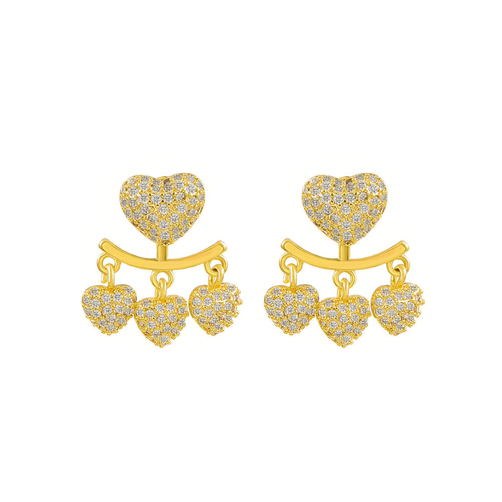 Women's Long Fringe Fashionable High-grade Design Sense Exaggerating Unique Earrings